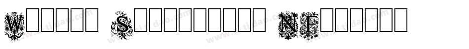 Wagner Silhouette NF字体转换